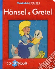 Hänsel e Gretel. Finestrelle in puzzle. Ediz. a colori libro di Cernuschi Claudio