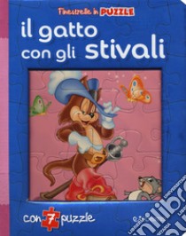 Il gatto con gli stivali. Finestrelle in puzzle. Ediz. a colori libro di Cernuschi Claudio