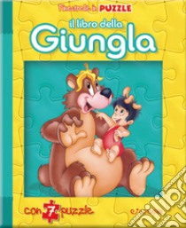 Il libro della giungla. Finestrelle in puzzle. Ediz. a colori libro di Cernuschi Claudio