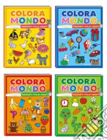 Coloramondo (4 libri sfusi). Con pennarelli libro