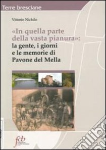 In quella parte della vasta pianura. La gente, i giorni e le memorie di Pavone Mella libro di Nichilo Vittorio