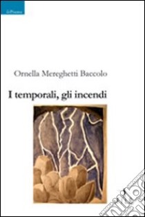 I temporali, gli incendi libro di Mereghetti Baccolo Ornella