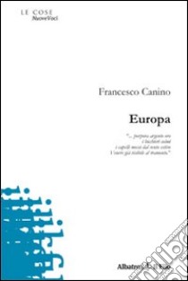 Europa libro di Canino Francesco