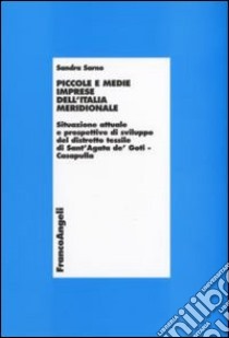 Piccole e medie imprese dell'Italia meridionale. Situazione attuale e prospettive di sviluppo del distretto tessile di Sant'Agata de Goti-Casapulla libro di Sarno Sandra