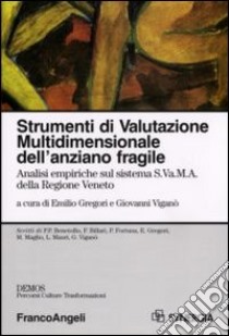 Strumenti di valutazione multidimensionale dell'anziano fragile. Analisi empiriche sul sistema S.Va.M.A. della regione Veneto libro di Gregori E. (cur.); Viganò G. (cur.)