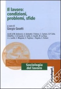 Il lavoro: condizioni, problemi, sfide libro di Gosetti G. (cur.)