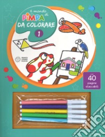 Il mondo di Pimpa da colorare. Ediz. illustrata. Con Gadget. Vol. 1 libro di Altan Tullio Francesco