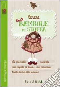 Tenere bambole di stoffa libro