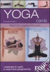 Yoga cards libro di Morelli Maurizio