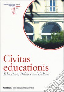 Civitas educationis (2015). Vol. 1 libro