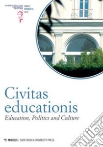 Civitas educationis. Education, politics, and culture (2016). Vol. 2 libro