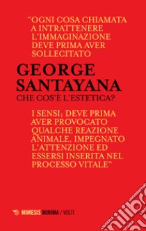 Che cos'è l'estetica? libro di Santayana George; Patella G. (cur.)