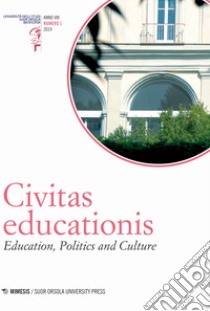 Civitas educationis. Education, politics and culture (2019). Vol. 1 libro