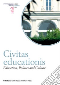 Civitas educationis. Education, politics and culture (2022). Vol. 2 libro