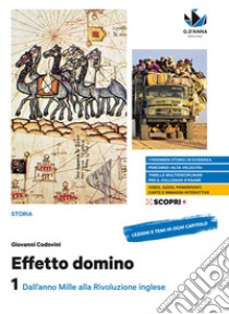 Effetto domino. Con Educazione civica e Atlante dei fenomeni storici. Per il triennio delle Scuole superiori. Con e-book. Con espansione online. Vol. 1: Dall'anno Mille alla Rivoluzione inglese libro di Codovini Giovanni