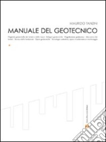 Manuale del geotecnico libro di Tanzini Maurizio