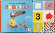 Gioco e imparo con Lupetto. Amico lupo. Ediz. a colori. Con 6 cubi libro di Lallemand Orianne