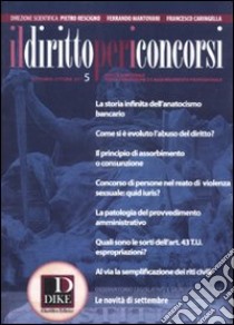 Il diritto per i concorsi (2011). Vol. 5 libro