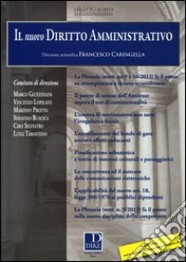 Il nuovo diritto amministrativo (2013). Vol. 4 libro