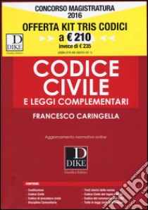 Tris codici concorso magistratura 2016 libro