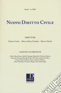 Nuovo diritto civile   (2016). Vol. 2 libro