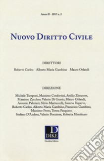 Nuovo diritto civile (2017). Vol. 2 libro