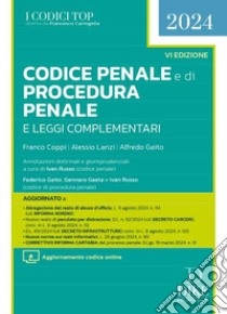 Codice penale e di procedura penale e leggi complementari. Con aggiornamento online libro di Coppi Franco; Lanzi Alessio; Gaito Alfredo