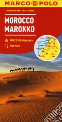 Marocco 1:800.000. Ediz. multilingue libro