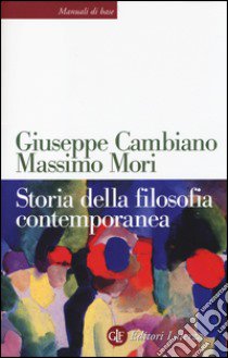 Storia della filosofia contemporanea libro di Cambiano Giuseppe; Mori Massimo