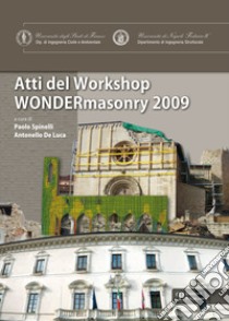 Wondermasonry 2009. Workshop on design for rehabilitation of masonry structures-Tecniche di modellazione e progetto per interventi sul costruito in muratura. Ediz. bilingue libro di De Luca A. (cur.); Spinelli P. (cur.)