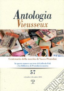 Antologia Vieusseux (2013). Vol. 57 libro