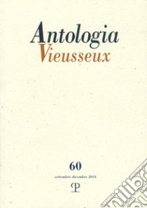 Antologia Vieusseux (2014). Vol. 60 libro