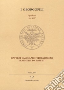 Batteri vascolari fitopatogeni trasmessi da insetti libro