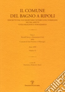 Il Comune del Bagno a Ripoli descritto dal suo segretario notaro Luigi Torrigiani nei tre aspetti civili religioso e topografico. Vol. 6: Ricordi storici e monumenti civili della Contrada di San Donnino a Villamagna libro di Torrigiani Luigi; Marconi Abati R. (cur.)