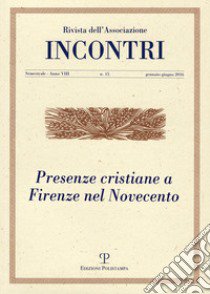 Incontri (2016). Vol. 15 libro di Tani P. (cur.)