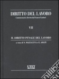 Diritto del lavoro. Vol. 7: Il diritto penale del lavoro libro di Mazzacuva N. (cur.); Amato E. (cur.)