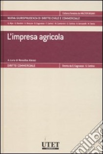 L'impresa agricola libro di Alessi R. (cur.)