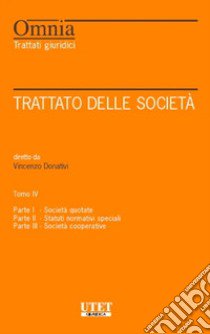 Trattato delle società. Vol. 4 libro