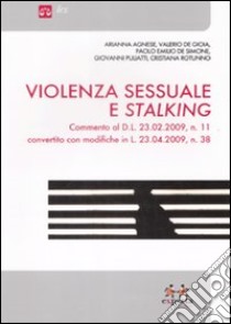 Violenza sessuale e stalking libro