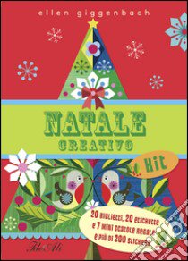 Natale creativo kit. Ediz. illustrata. Con Adesivi libro di Giggenbach Ellen