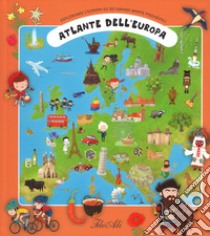 Atlante dell'Europa. Esploriamo l'Europa su sei grandi mappe pieghevoli. Ediz. a colori libro di Tuma Tomas; Hikadová Katerina; Miler Zdenek