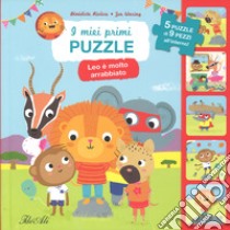 Leo è molto arrabbiato. I miei primi puzzle. Ediz. a colori libro di Rivière Bénédicte; Waring Zoe