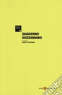 Quaderno gozzaniano libro di Contorbia F. (cur.)