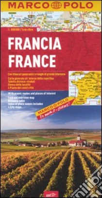 Francia 1:800.000. Ediz. multilingue libro