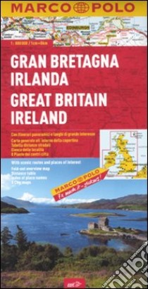 Gran Bretagna, Irlanda 1:800.000. Ediz. multilingue libro