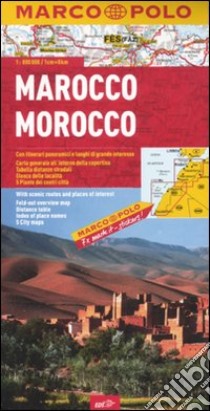 Marocco 1:800.000. Ediz. multilingue libro