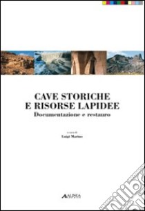 Cave storiche e risorse lapidee. Documentazione e restuaro. Ediz. illustrata libro di Marino Luigi