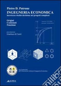 Ingegneria economica. Incertezza rischio decisione nei progetti complessi. Origini contenuti funzione libro di Patrone Pietro D.