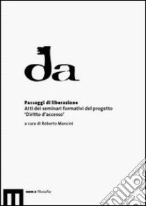 Passaggi di liberazione libro di Mancini R. (cur.)