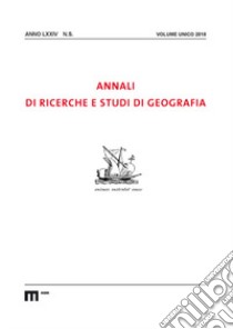 Annali di ricerche e studi di geografia (2018) libro